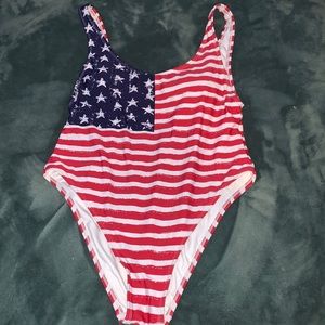 USA Flag Swim suit